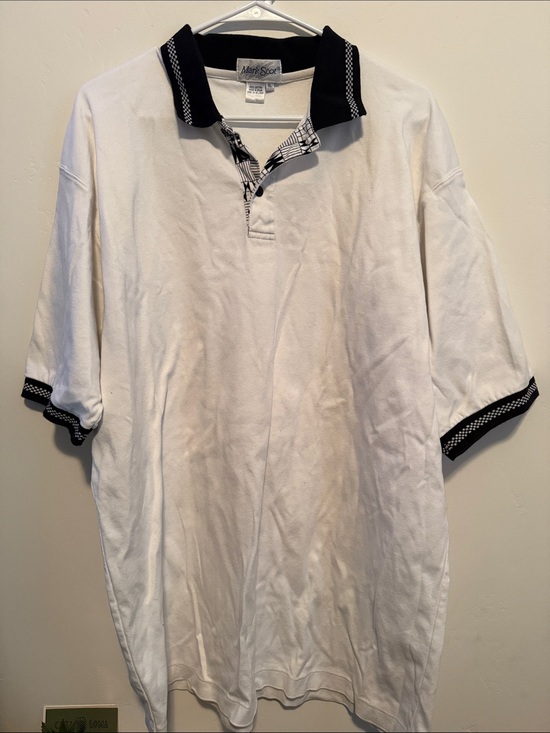 Mark scot Other - Mark Scot Vintage Golf Polo with Black Trim